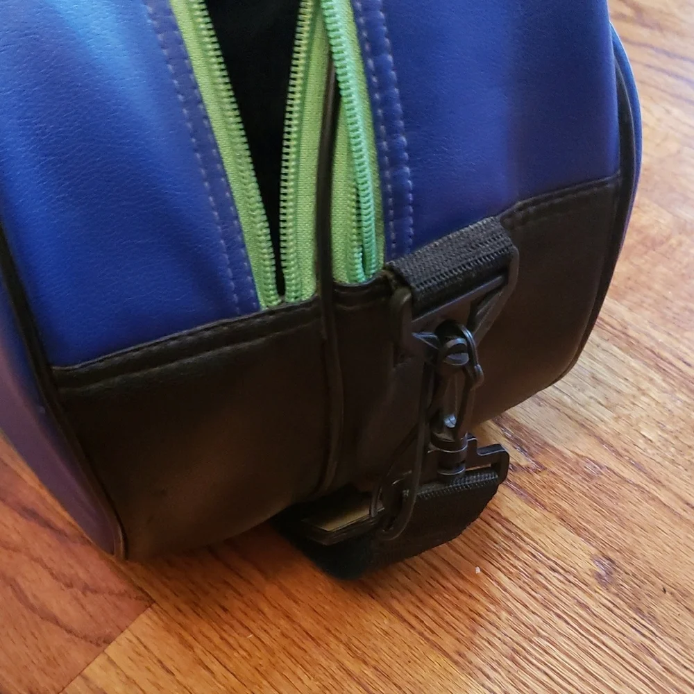 Vtg HEAD Tennis/Raquet Bag With Adjustsble Shoulder Strap & Name Tag